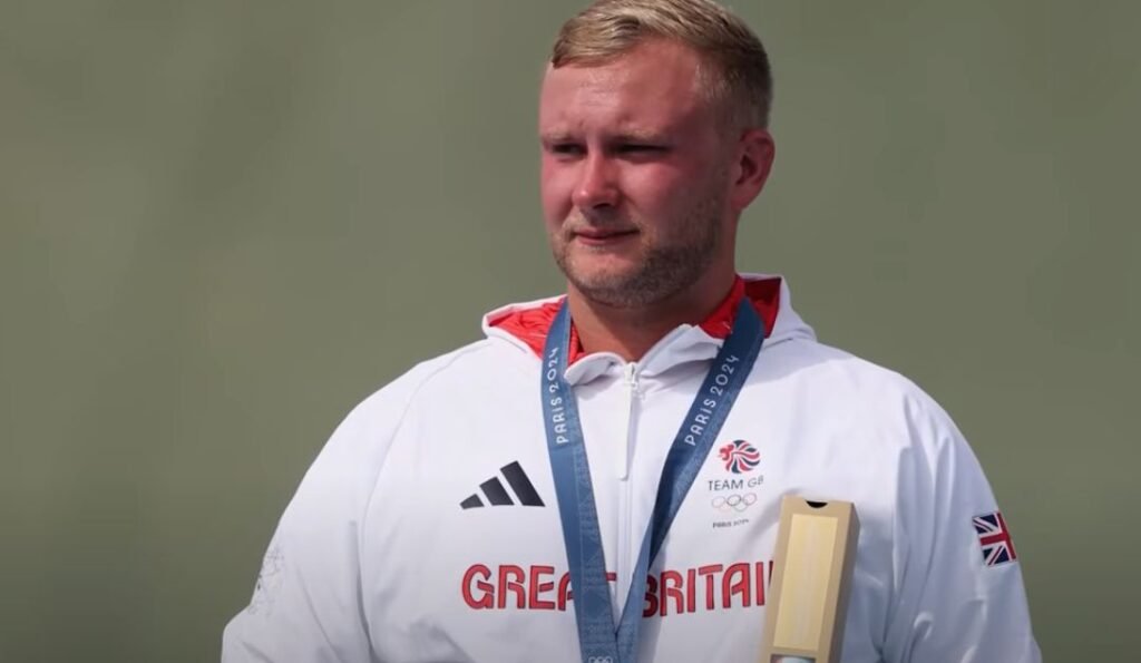 Nathan Hales won gold in the men’s trap shooting